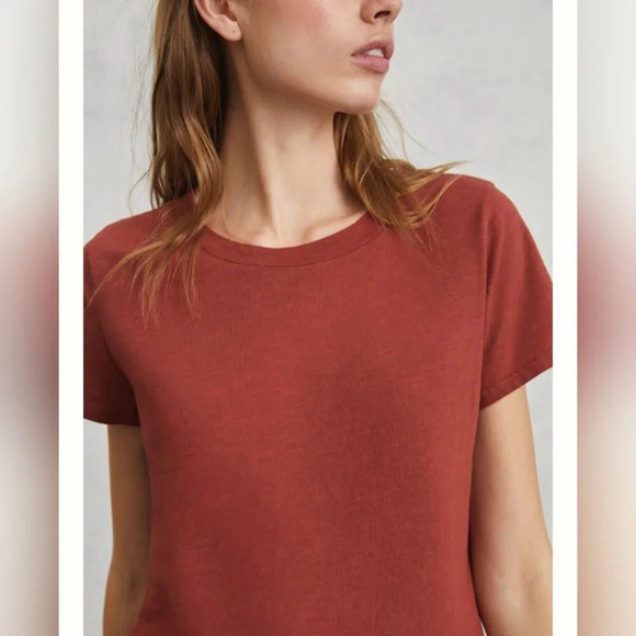 Anthropologie T.La Isadora Rust Tee - Picture 3 of 8